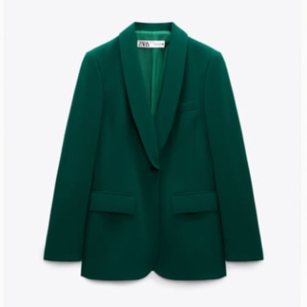 Zara Blazer with Tuxedo Collar
